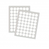 Gommettes velcro