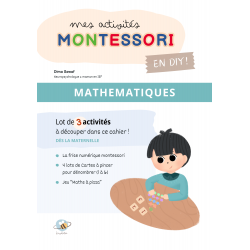 Cahier montessori à découper : MATHEMATIQUES