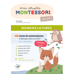 Nomenclature montessori des animaux : Français : Arabe