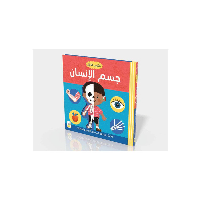 Livre cartonné animé "Le corps humain"