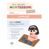 Cahier montessori à découper : Langage
