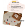 Cahier montessori à découper : Langage
