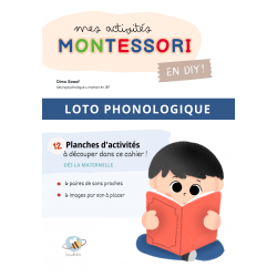Cahier montessori à découper : Langage