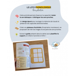 Cahier montessori à découper : Langage